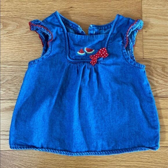 Janie and Jack Watermelon Dress - Picture 1 of 2